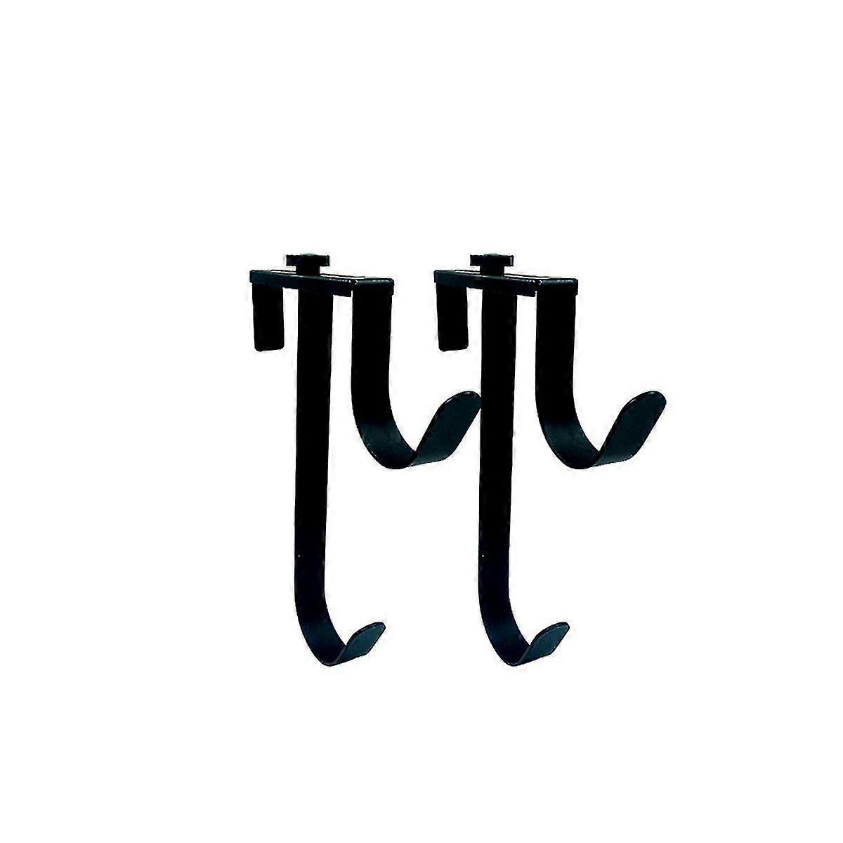 2pcs Adjustable Pool Pole Hooks Multipurpose Pool Pole Fixing Hooks Rustproof Compatible With Pool Leaf Rake/sk