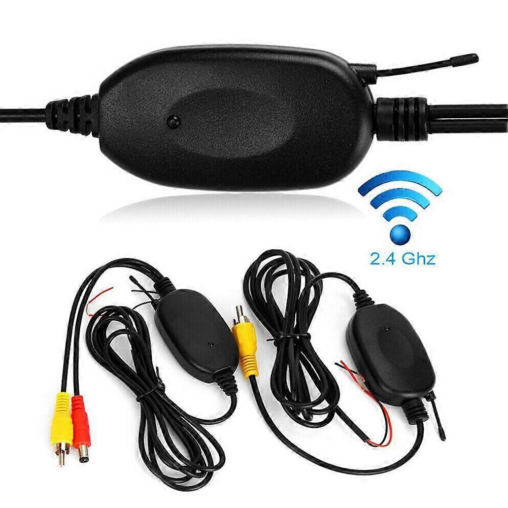 24g Wireless Rear View Camera Rca Video Transmitter &receiver For Car Rearview Monitor Fm Wireless Transceiver &receiver Module