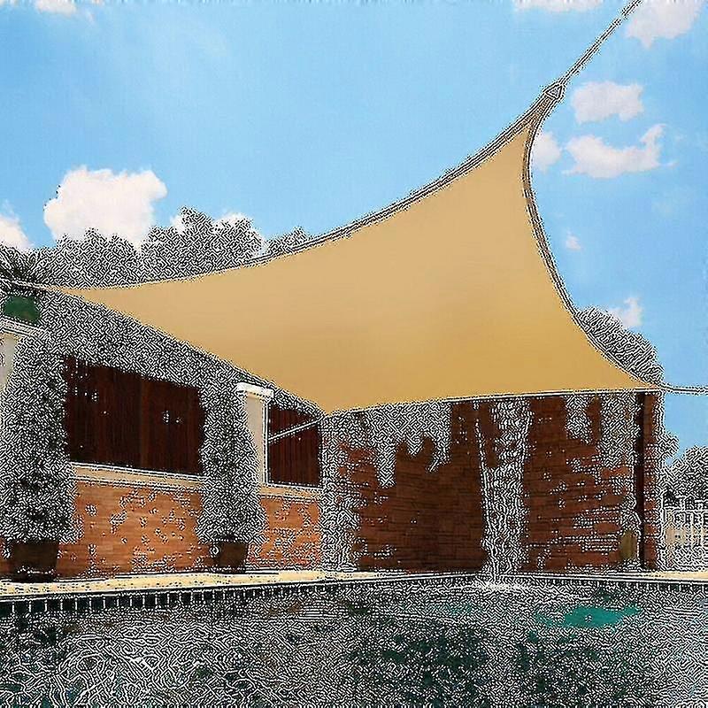 2 X 4 meter vattentät solskugga segla utomhus markiser för trädgårdsgård segel Pool Partio Solskydd