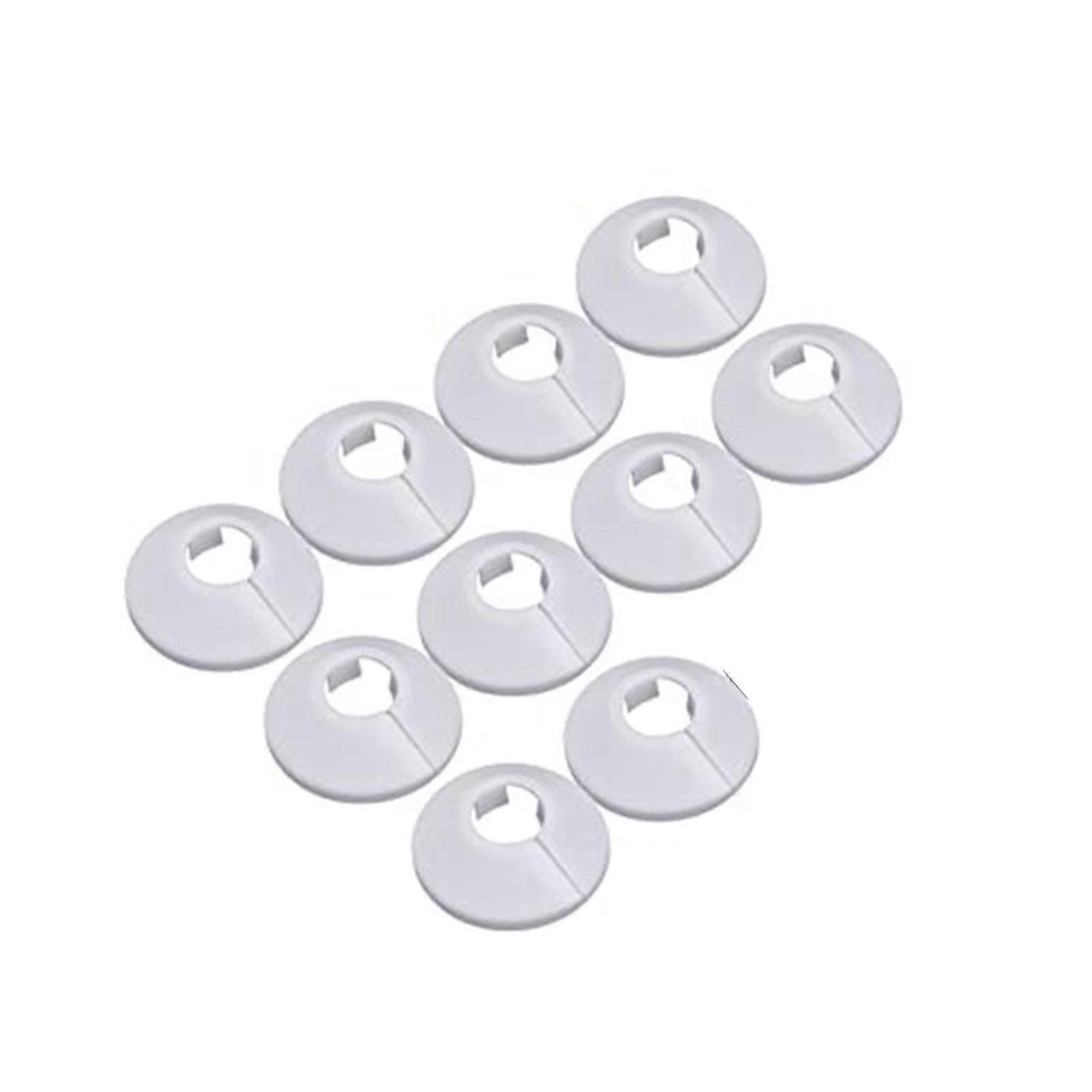 Mengxi 10pcs ομαλή επιφάνεια κάλυψης σωλήνων καλοριφέρ εύκολη εγκατάσταση βολική διακόσμηση σωλήνων σωλήνων τοίχων Αρχική προμήθεια