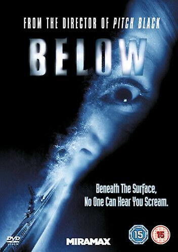 Below DVD (2011) Bruce Greenwood Twohy (DIR) cert 15 - Region 2