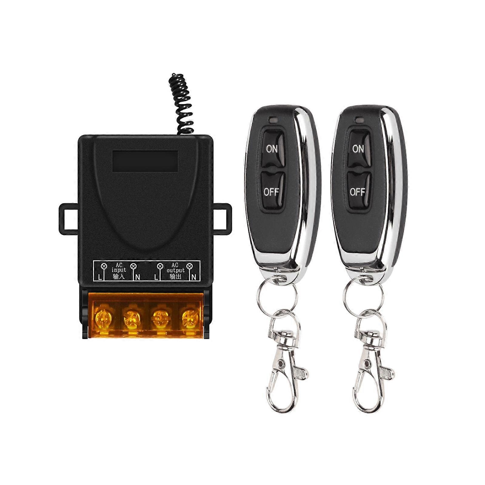 Remote Control Switch DC12~72V/AC85~220V for Security Systems Fan Motor