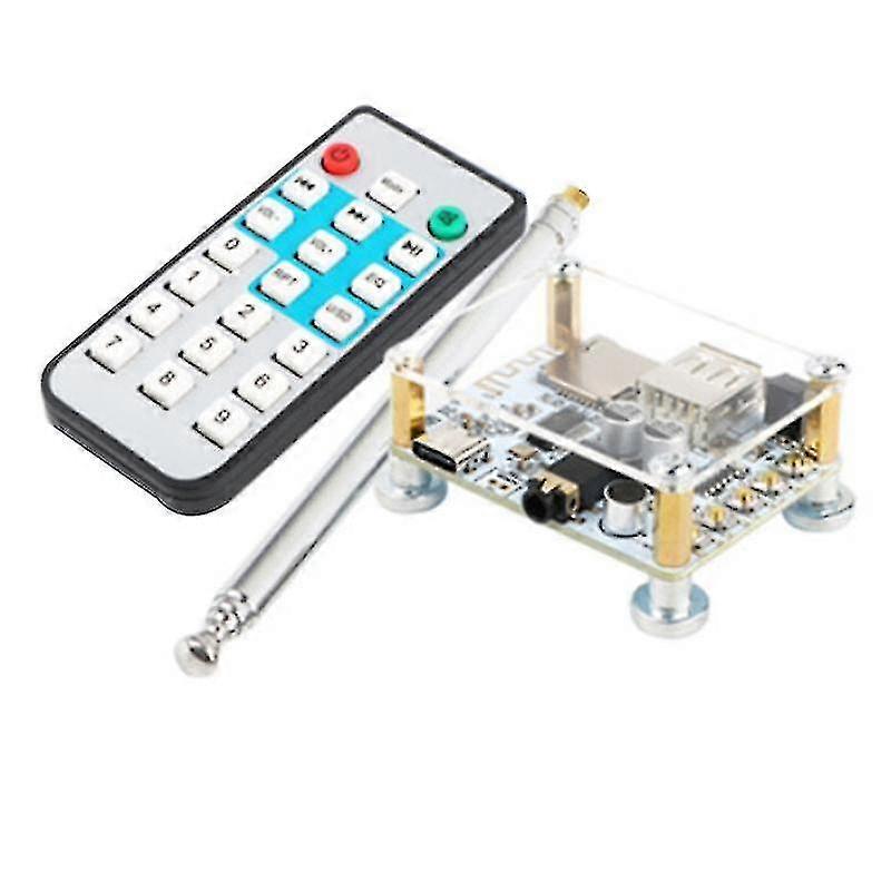 Bluetooth 5.0 Audio Receiver Decoding Module U Disk Tf Card Playback-dt