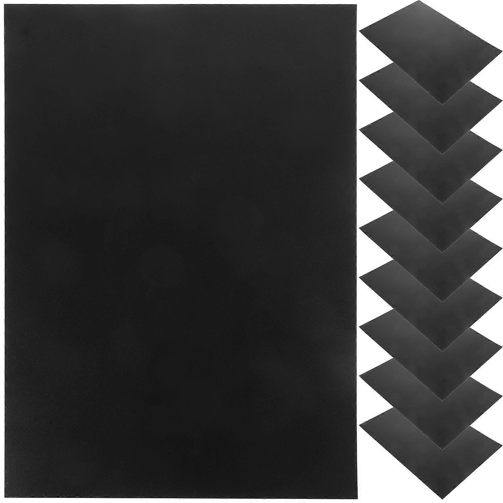 10pcs Hard Plastic Sheets Plastic Sheeting Thermoplastic Sheet for Projects Display Picture Frame
