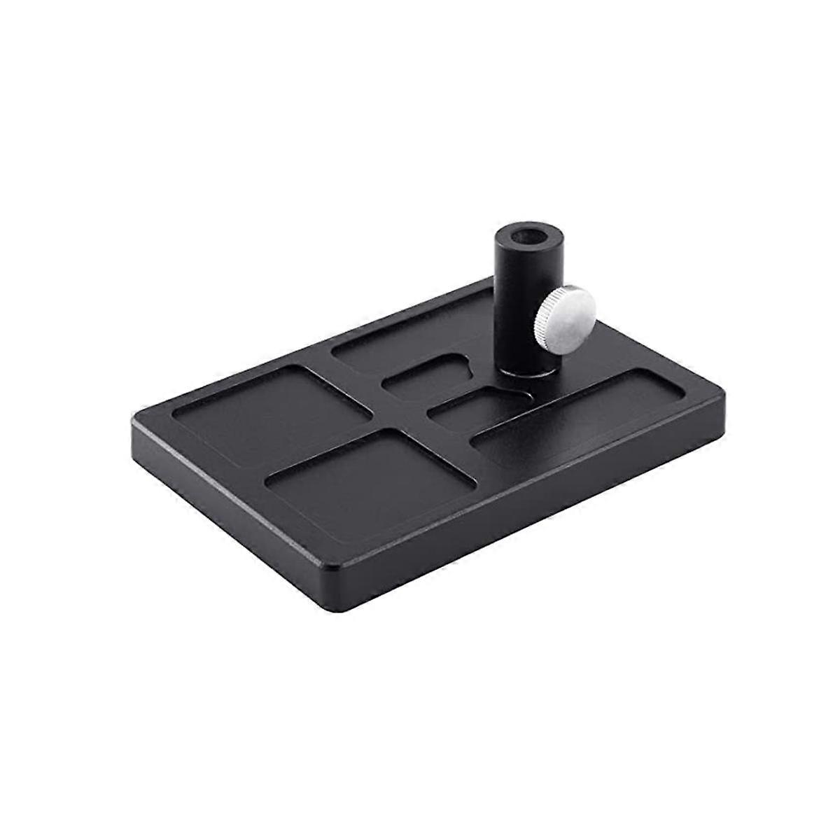 Fly Tying Pedestal Base for Clamp Fly Tying Vise Fly Tying Tools Material Organizer Holder Fits Most Travel Portable