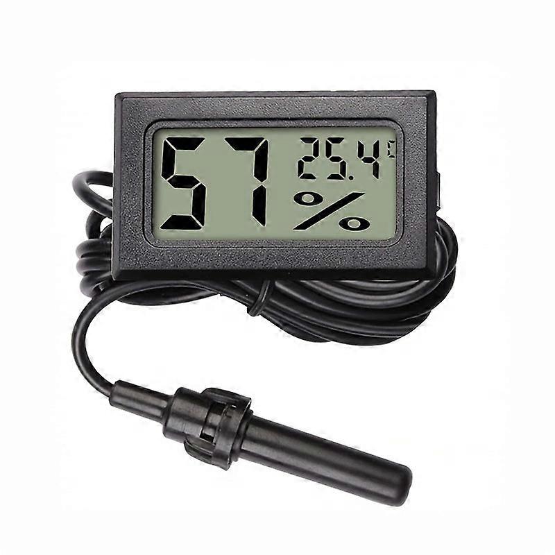 Mini Electronic Hygrometer For Indoor Temperature Humidity Detecting Lcd Display