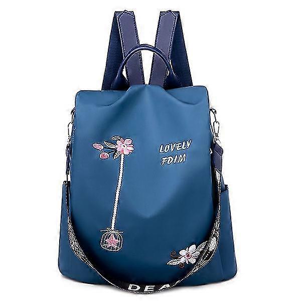 Mujer Moda Bordado Mochila