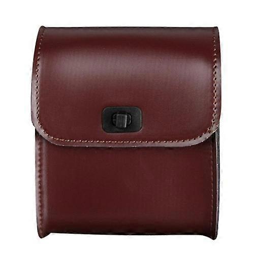 Faux Leather Luggage Storage Side Saddle Bag |     - Waterproof -