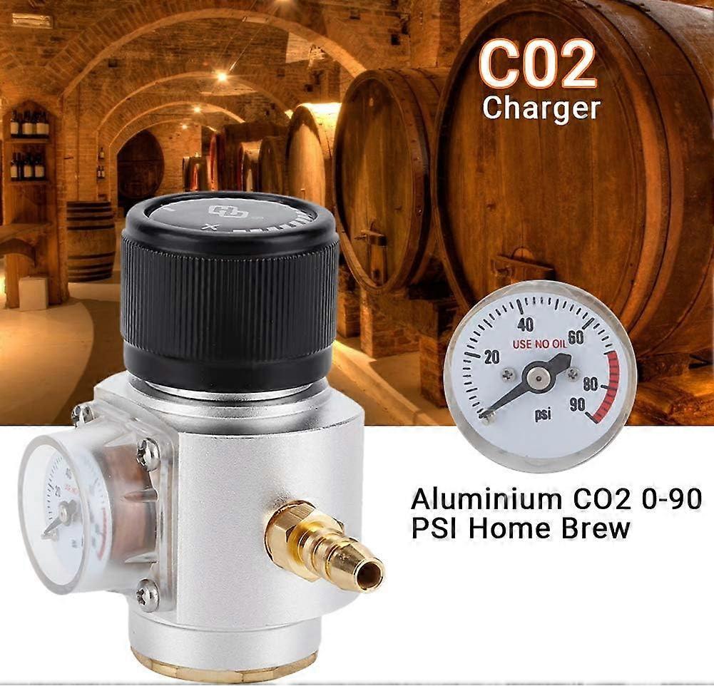 Mini regolatore di gas CO2 T21 * 4 misuratore di pressione della soda