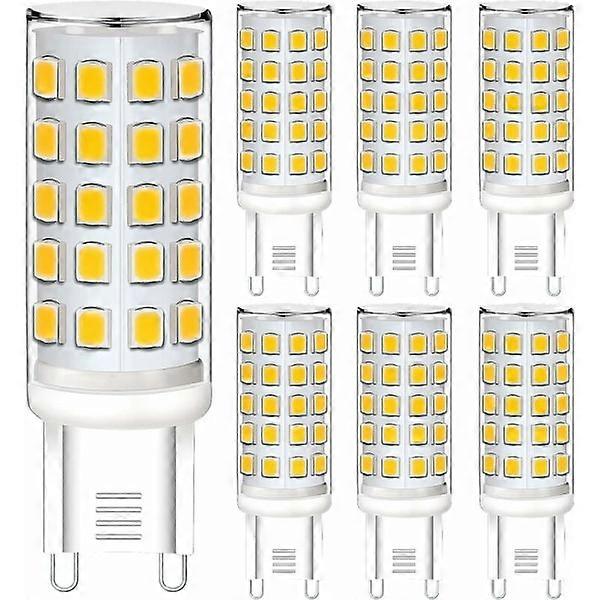 G9 LED dimmerabile, 5W 230V equivalente a 40W alogeno, confezione da 6