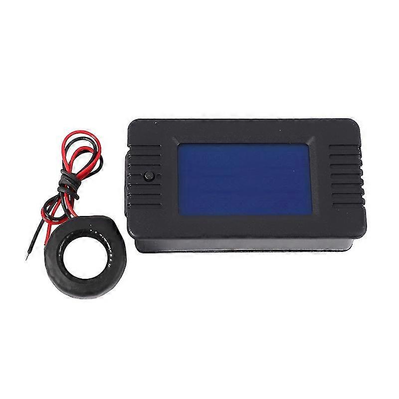 Newest Ac 6in1 220v 100a Single Phase Digital Panel Amp Volt Current Meter Watt Kwh Power Factor Me