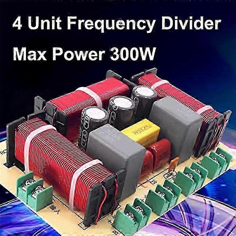 4-Wege Frequenzweiche 300W - Lautsprecher Crossover Für HiFi Anlagen