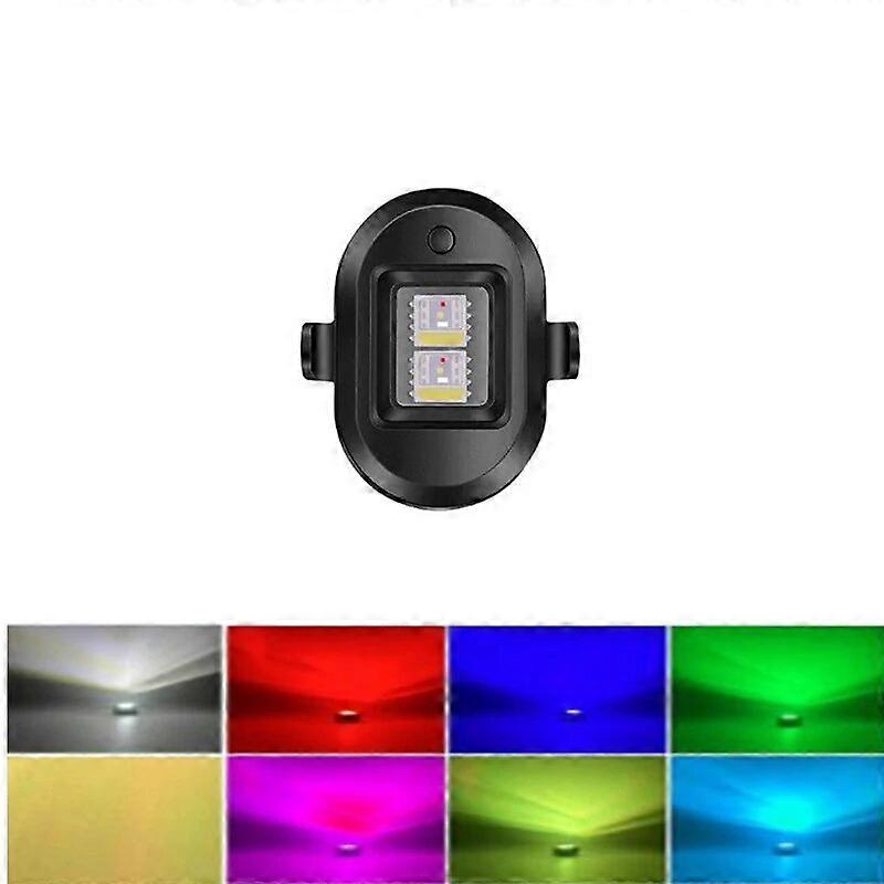 FPV RC Drone LED Flash LED Position Wireless Light 7 Colors Flashing Lights For Vehicle Drones Aircraft Night Navigation Lamps