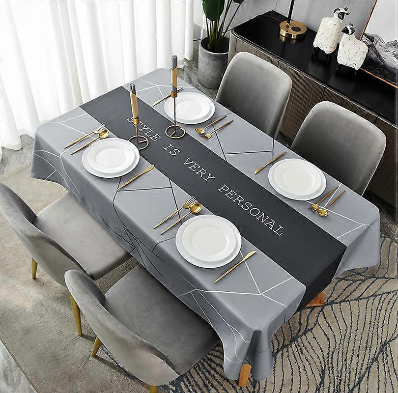 Modern Household Anti-fouling Nordic Tablecloth Rectangular Coffee Table Waterproof And Oil-proof Fabric Tablecloth Mantel Mesa
