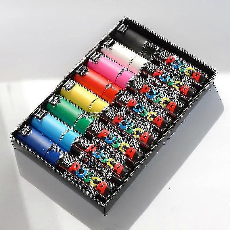 1pcs Uni Posca Pc-1m Paint Marker Poster Colour Marking Pen Extra Fine Point Colorful Art Marker Pen