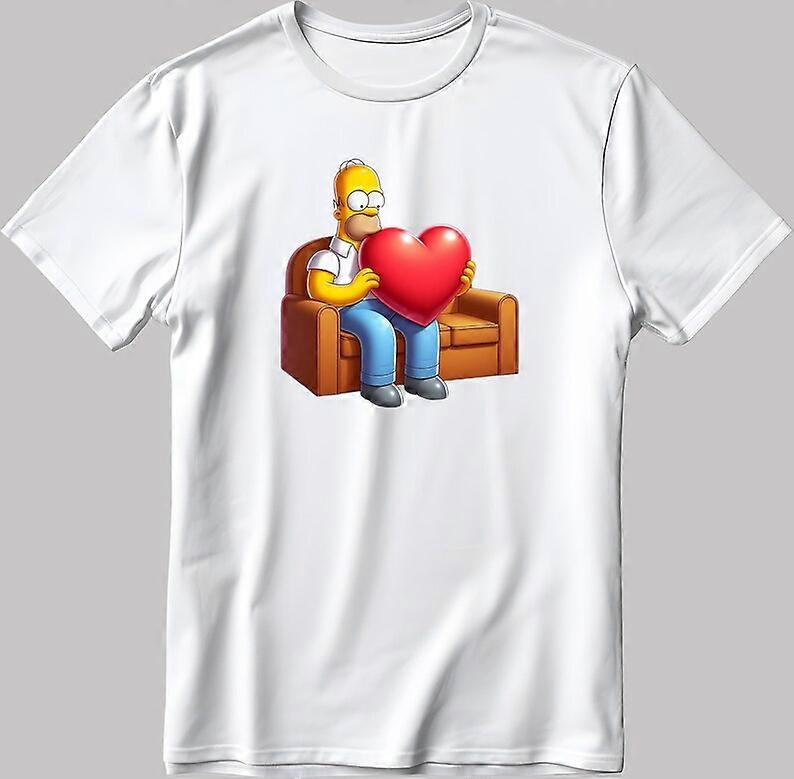 Die Simpsons Valentinstag Kurzarm -Zyt186