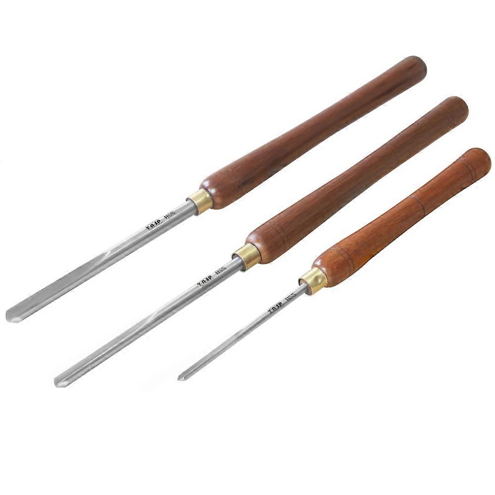 TASP HSS Wood Turning Chisel Spindle Bowl Gouge Woodturning Tools Lathe Accessories with Walnut Handle for Woodworking Hobbies