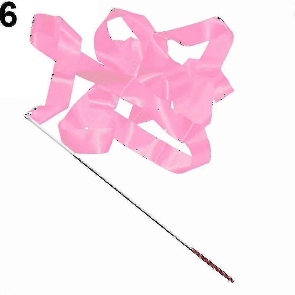 4m Colorful Dance Ribbon Streamer Twirling Rod Stick