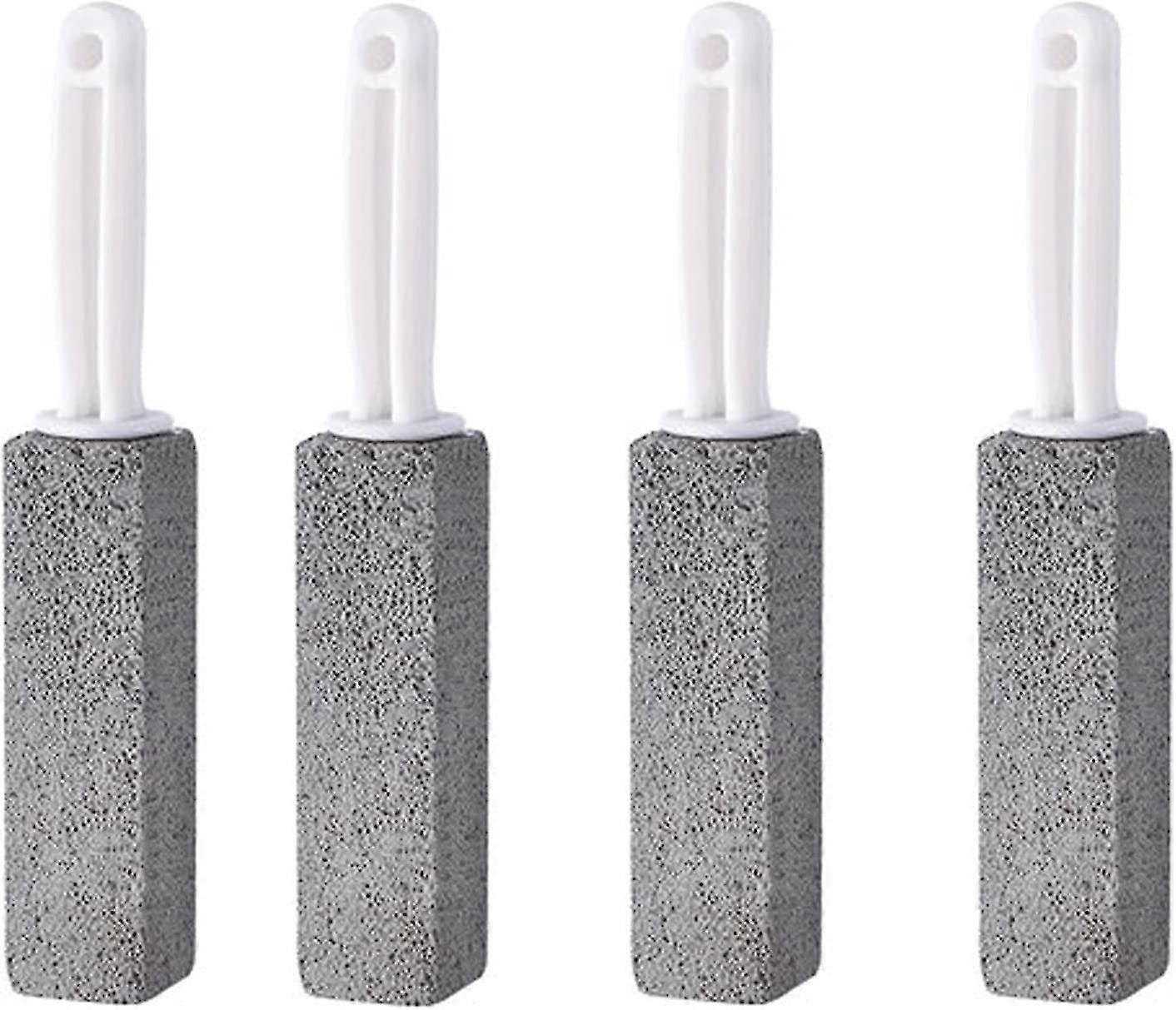 Set Of 4 Pumice Stone Cleaning Stone With Handle, Toilet Cleaning Stone, Pumice Stone Cleaning Toilet