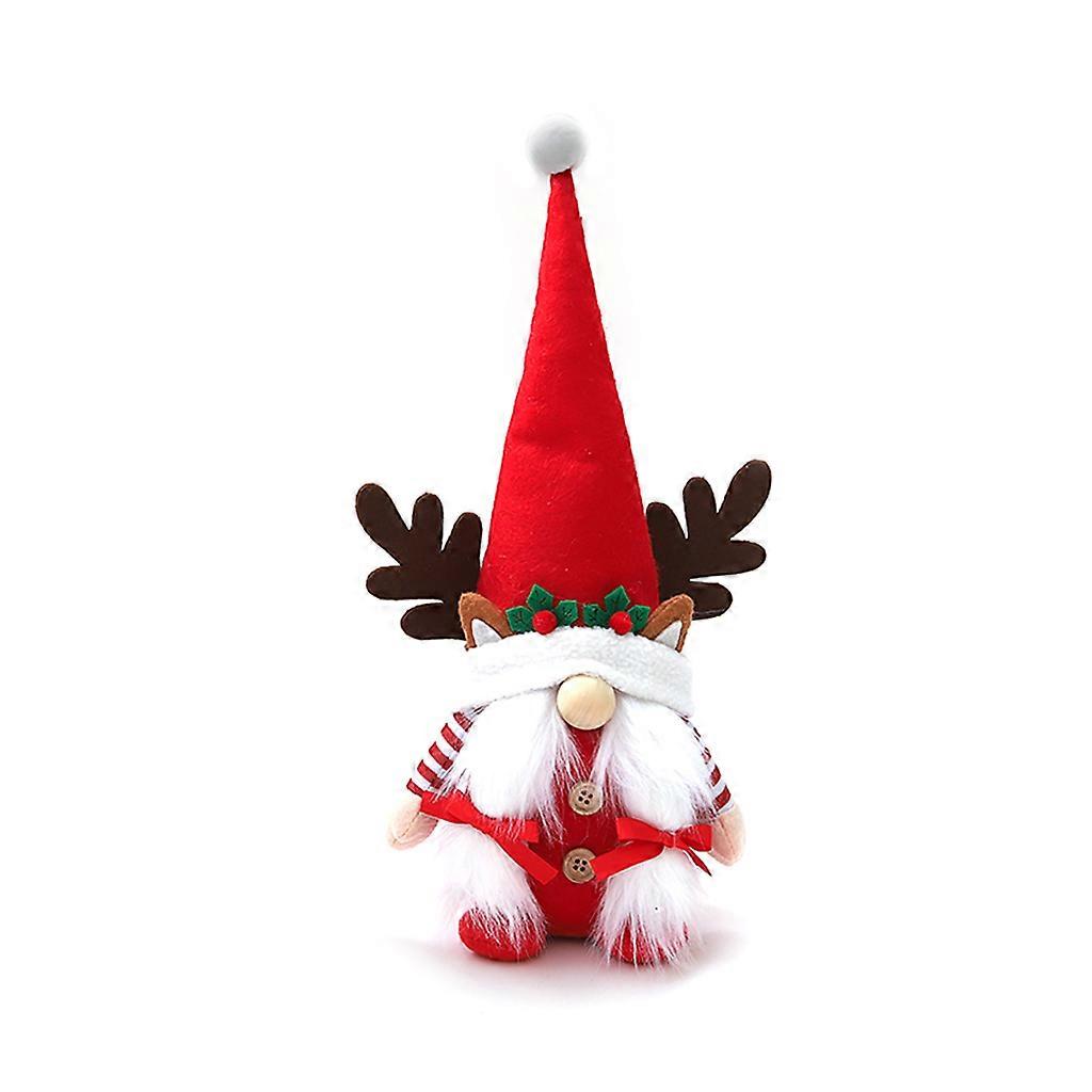 Christmas Gnome Faceless for Doll Plush Dwarf Decoration Scandinavian Tomte Orna