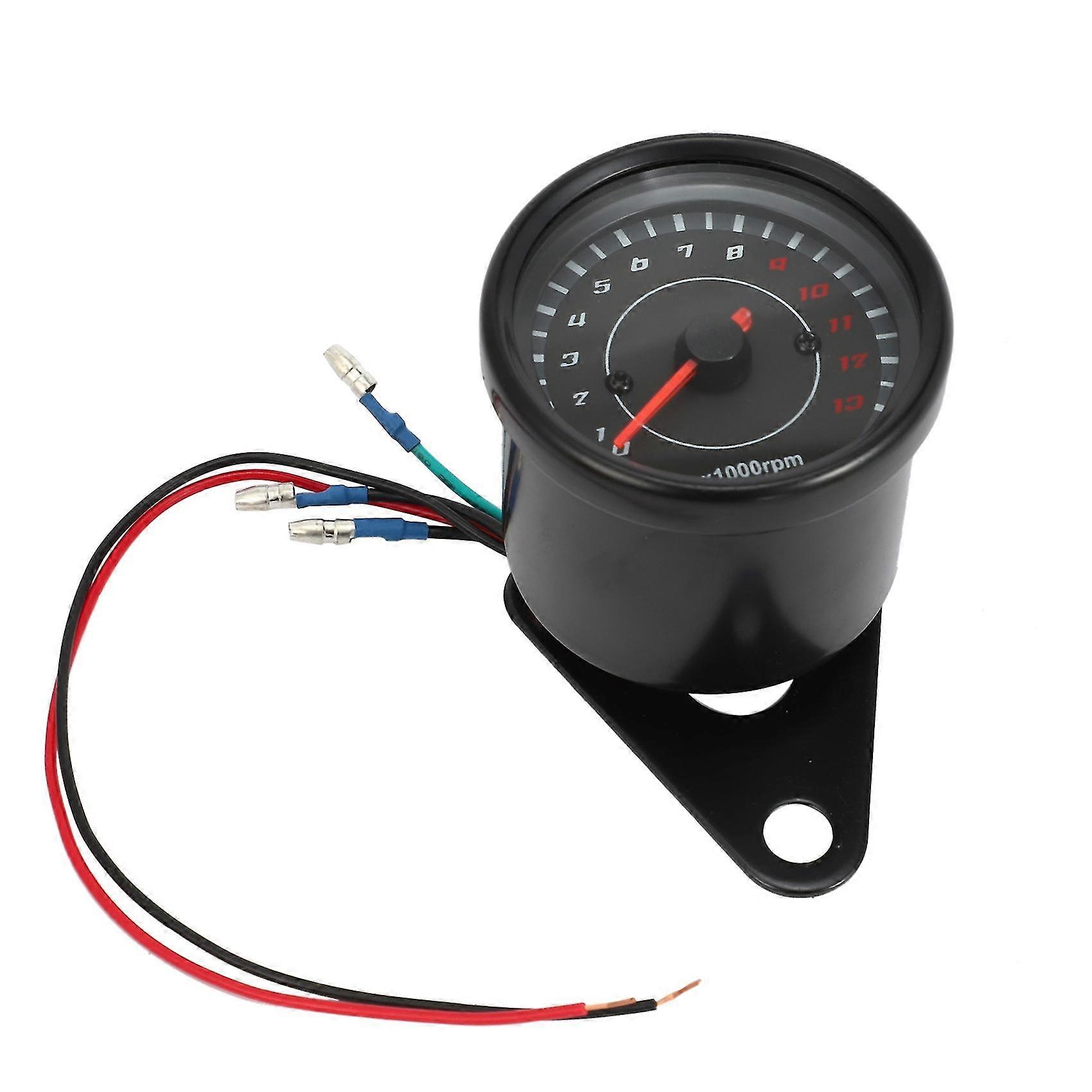 Digital Electronic Induction Ip65 Led Backlight Universal Motorcycle Speedometer Meter Counter 13k (haoyi