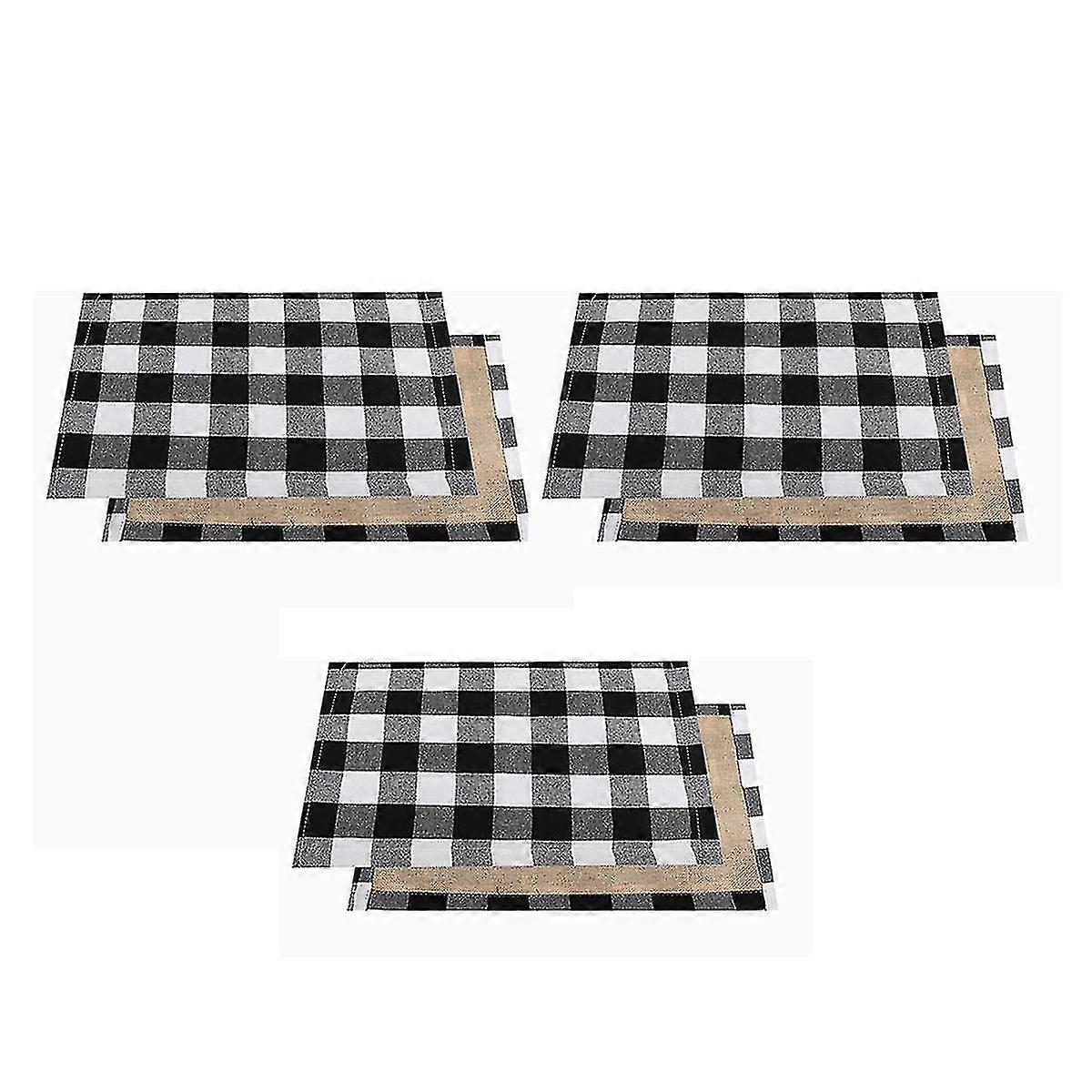 Fall Placemats Compatible With Dining Table Set Of 6,fall Table Decor Compatible With Home