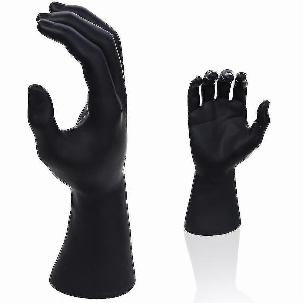 Sort mandlige mannequin hånddisplay til handske IQU