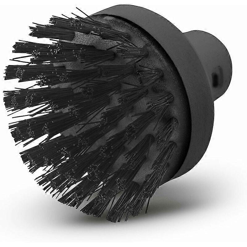 Large round brush accessory for steam cleaners, 1 pack