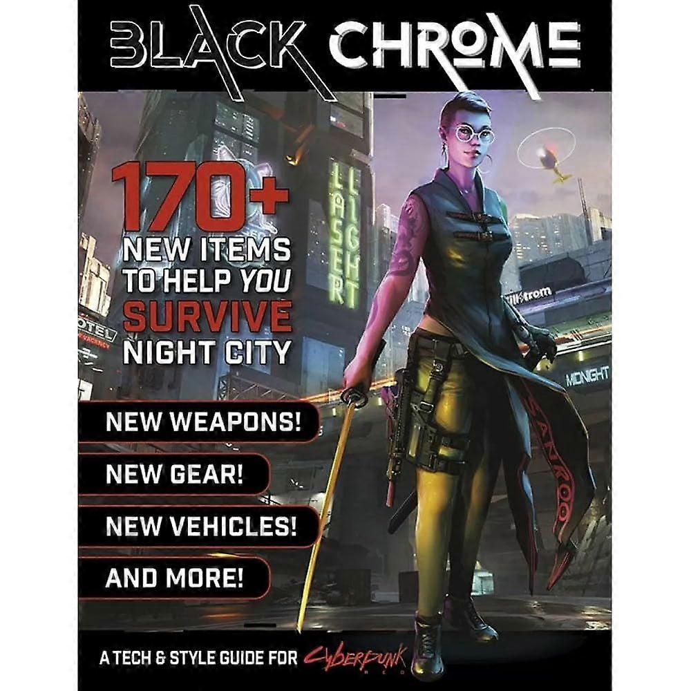 Cyberpunk Red RPG Black Chrome Sourcebook