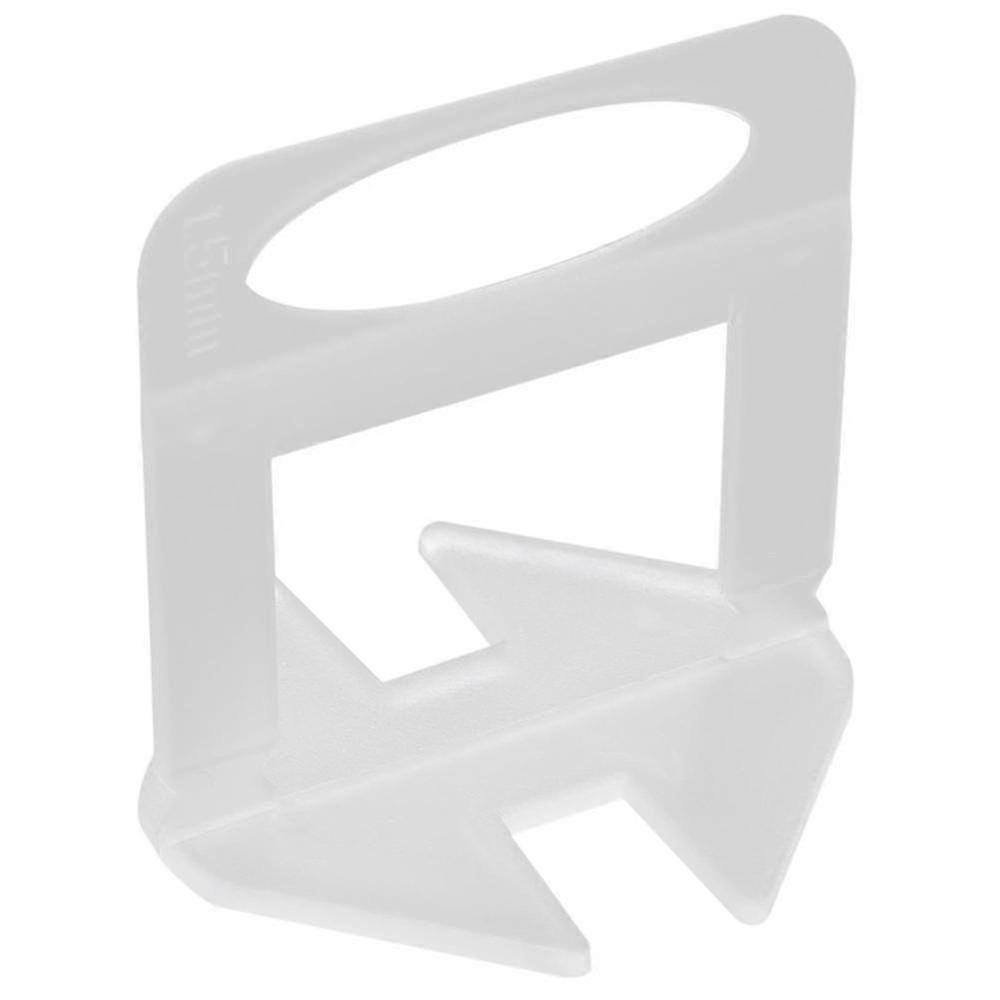 2026 NEW 400pcs Tile Leveling System Clips 1.5mm Diy Tiles Leveler Spacers Tile Leveling System For Professi