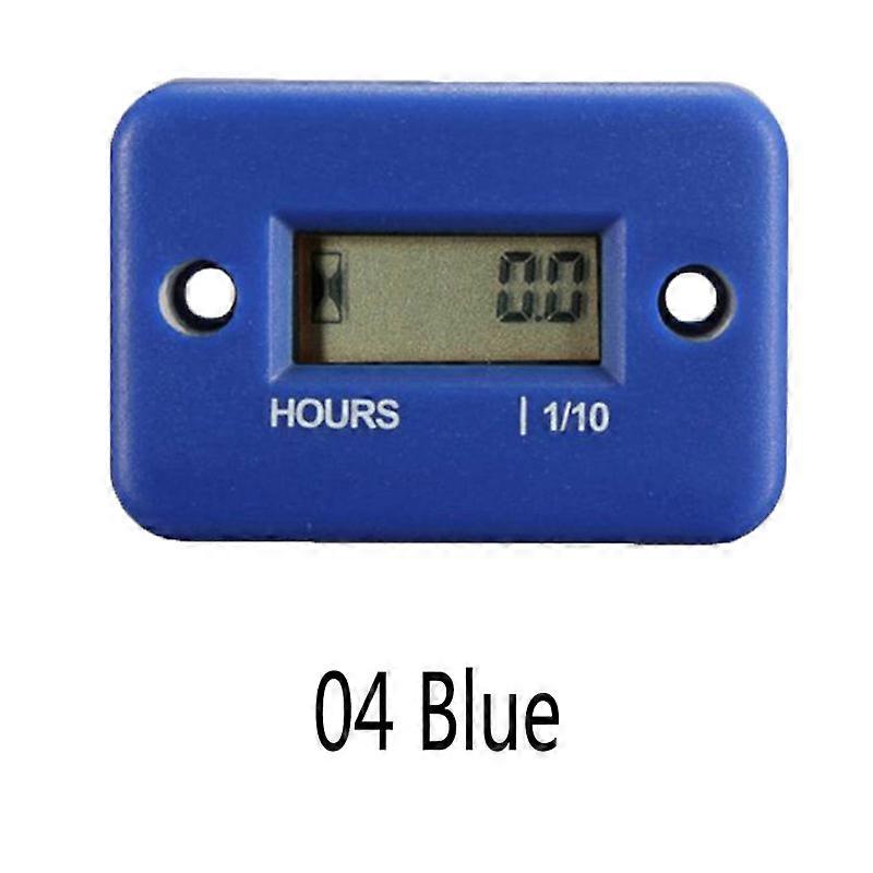 Motorcycle hour counter with battery clock Cafe Racer digital counter Moto Ski Timer battery digital tool operation meter~24137