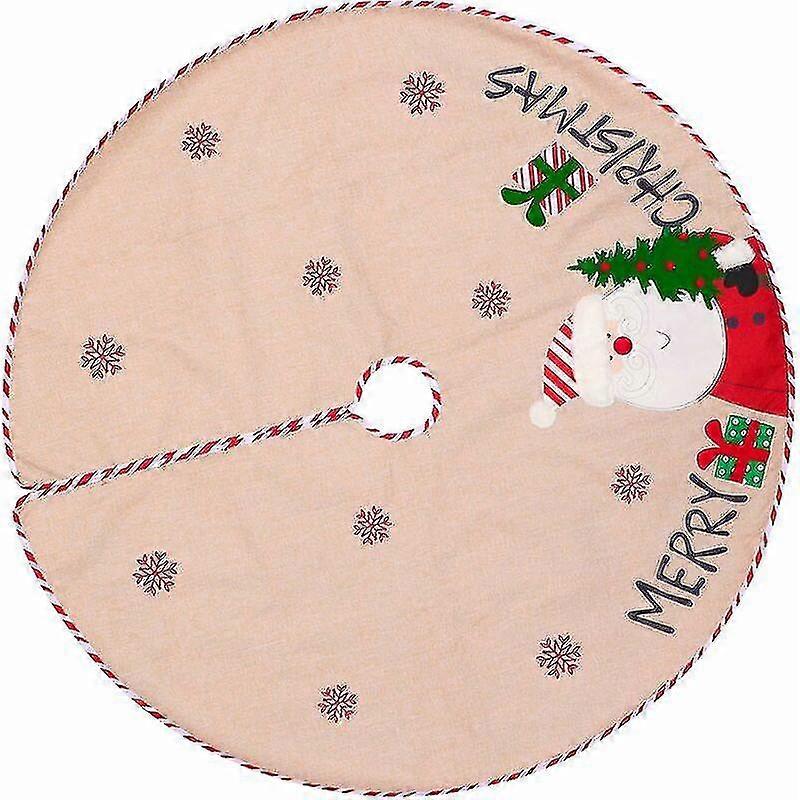 Christmas Tree Skirt, Christmas Tree Decoration, Home Decor, Diameter 108cm