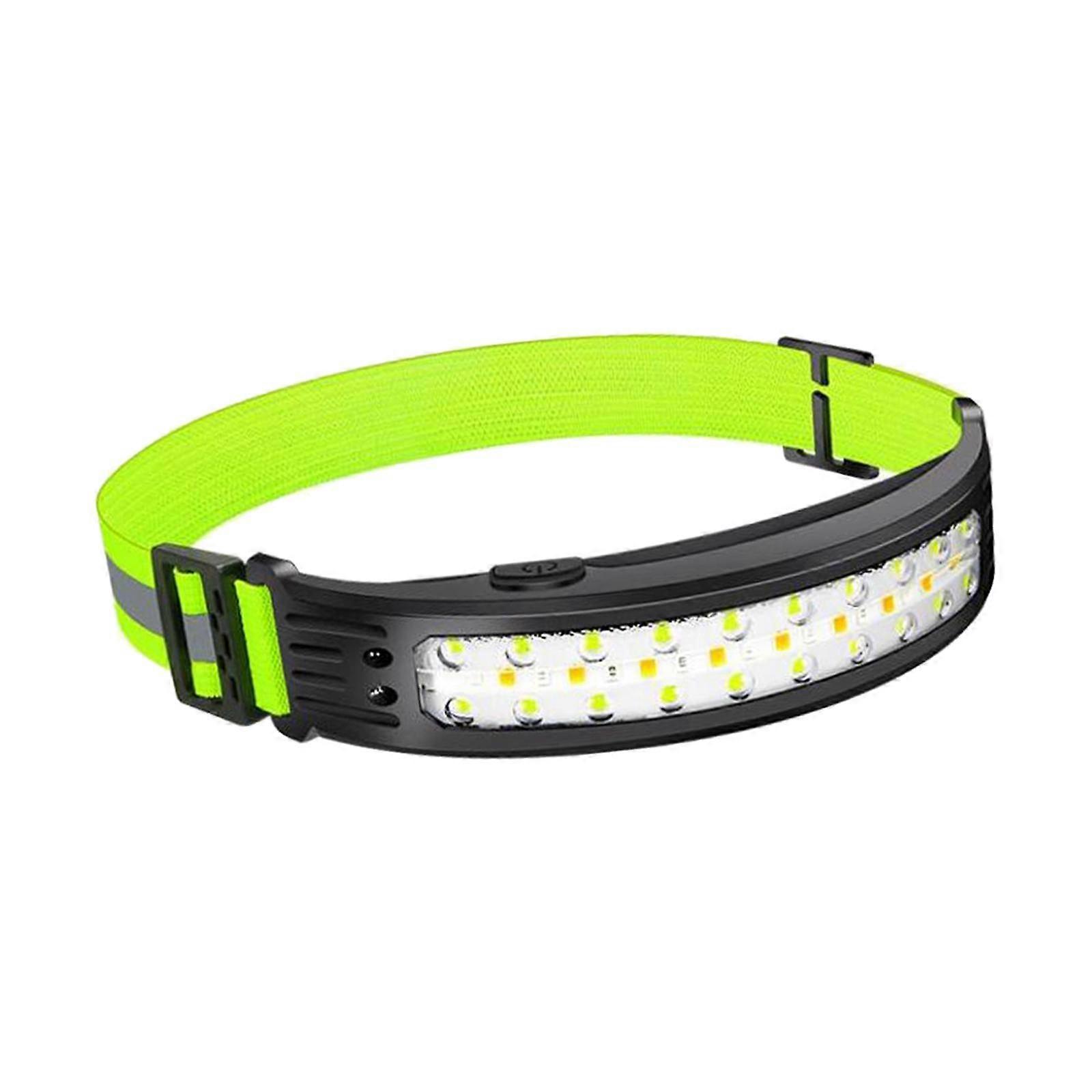 COB LED Headlamp Head Torch Rainproof Waterproof Durable COB Induction Headlamp Headlight for Running Jogging Outdoor Camping