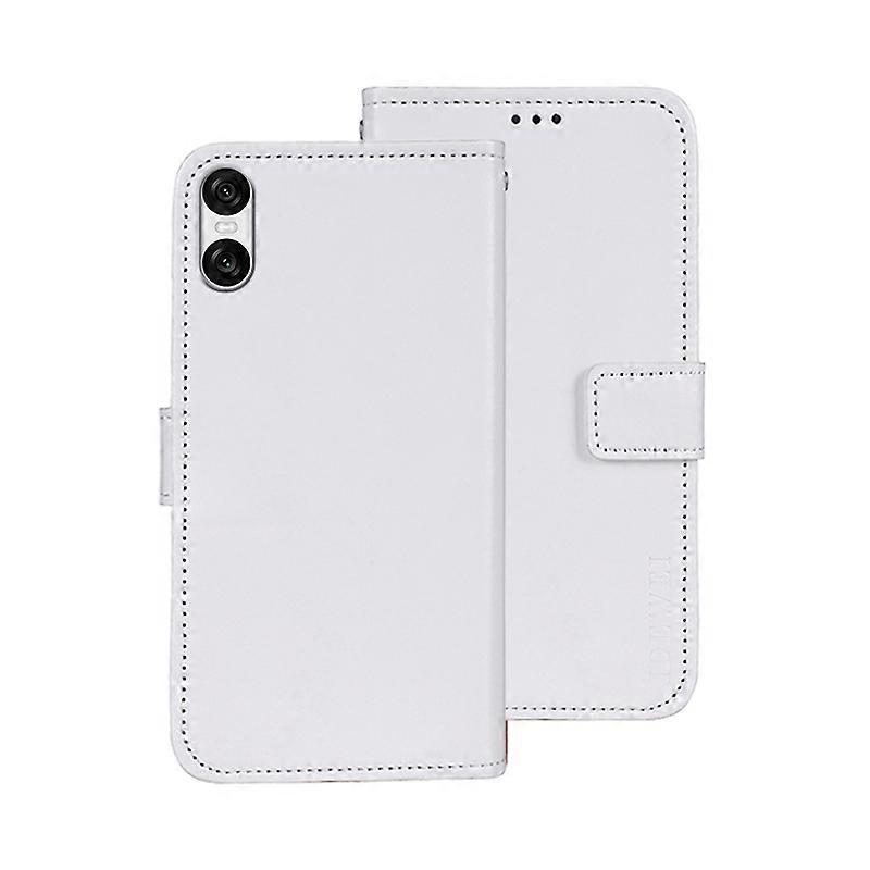 Crazy Horse Leather Case For Sony Xperia 10 VI