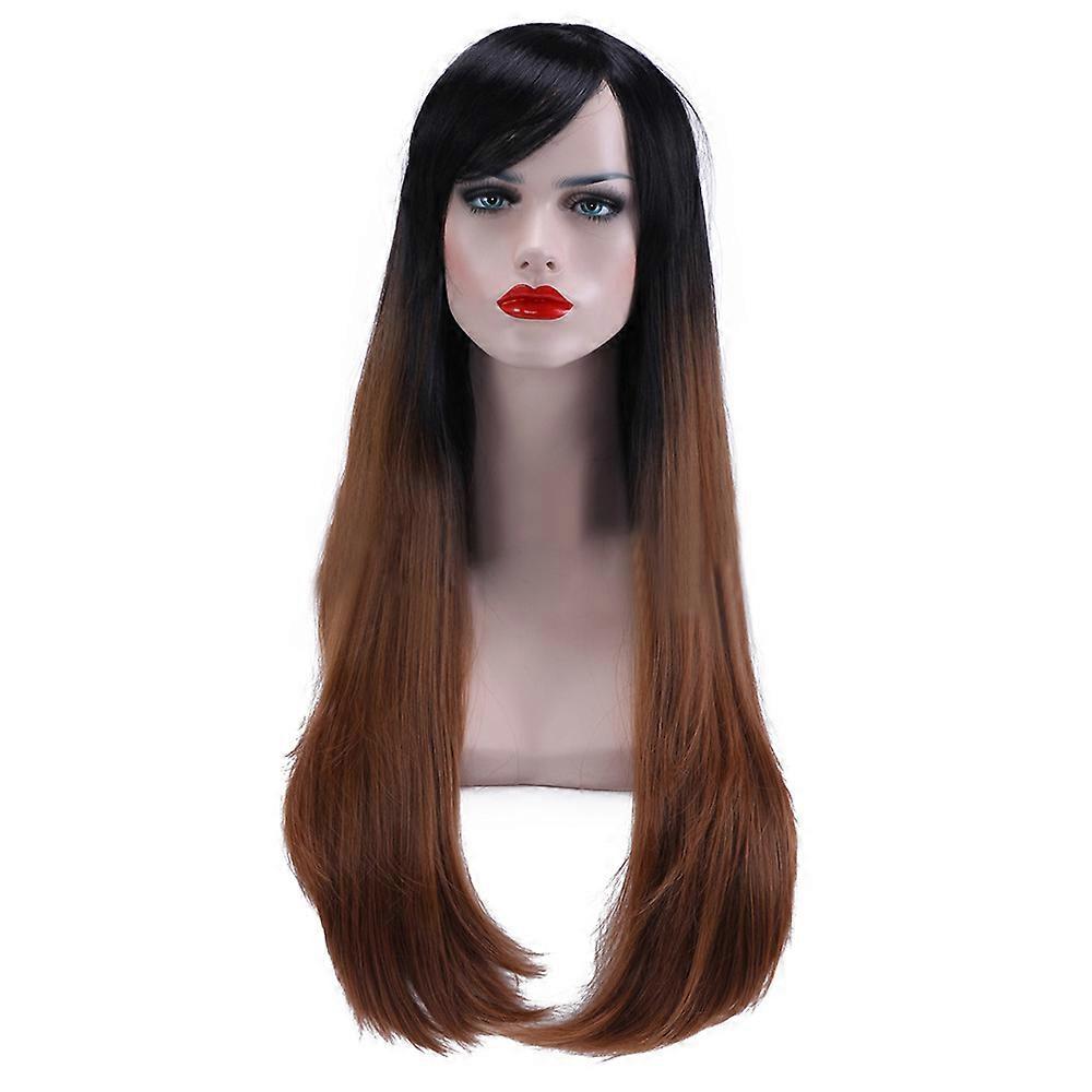 Tilted Frisette Gradient Ramp Cap Synthetic Wig