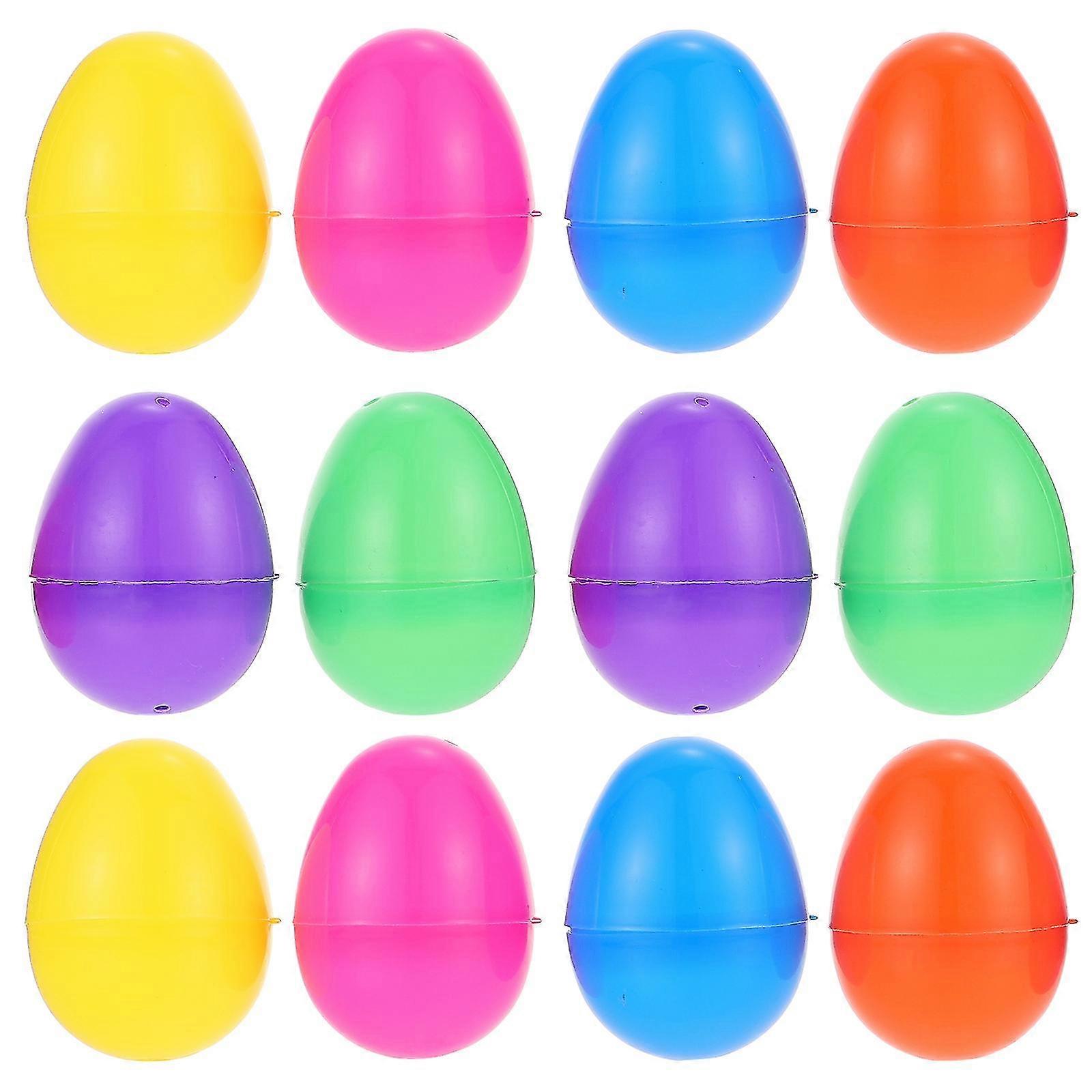 12 قطعة لعب أطفال عيد الفصح سلة حشو سلة عيد الفصح حشو ملء بيض عيد الفصح بيض عيد الفصح