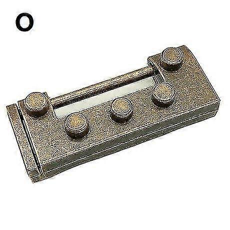 Intelligent Iq Test Lock Brain Tester Alloy Metal Puzzles Games Kids Adults Intelligent Toys For Child Talent Educational Toy