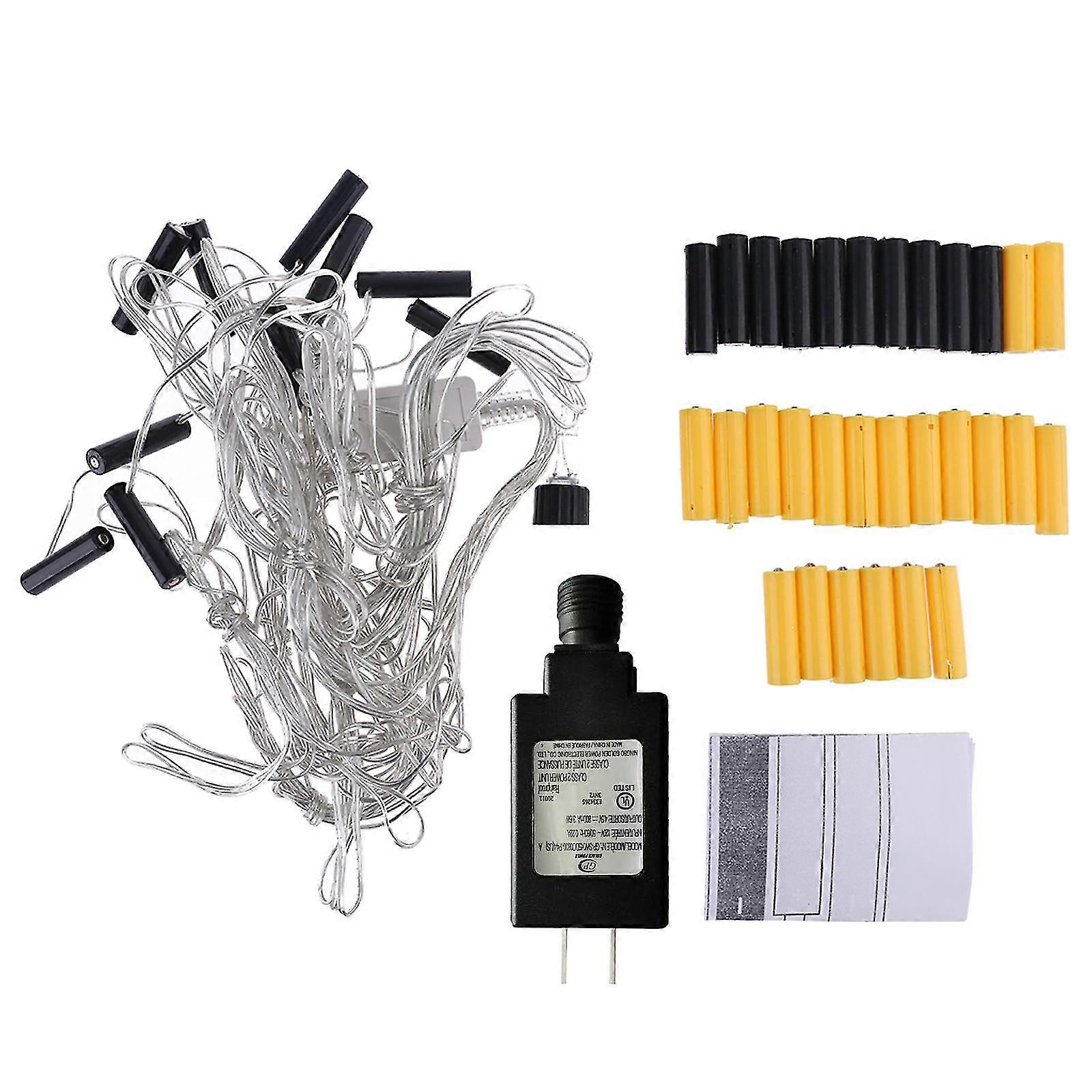 WJTG  Us Plug Aa Aaa Battery Eliminator Replace 2x 3x Aa Aaa Battery Power SupplyJ