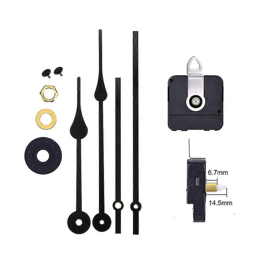 Upgraded Long Shaft Clock Replacement Movement Quartz Diy Wall Clock Movement