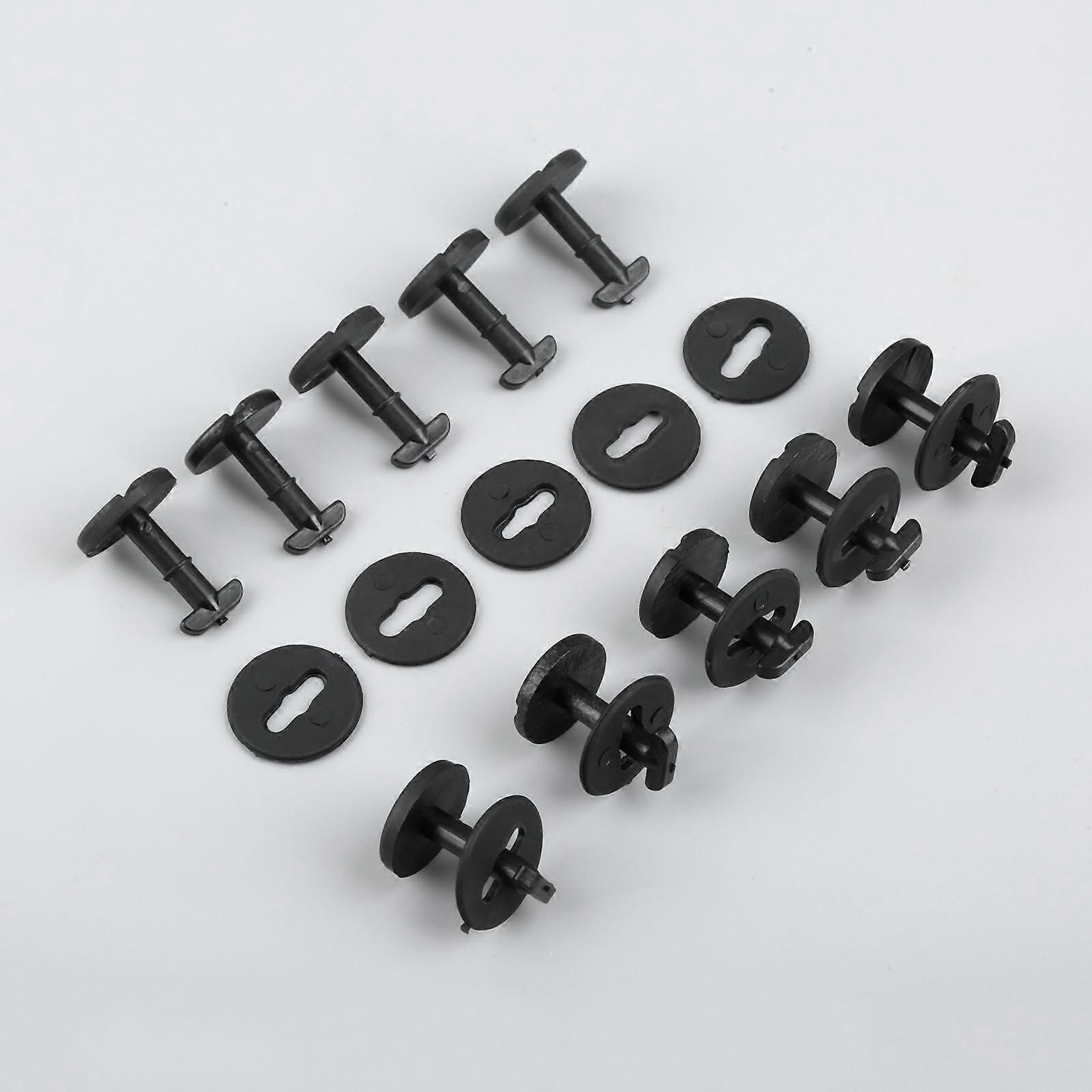 10x Floor Mat Carpet Lock Clips Twist Lock W/ Washers For BMW E36 E46 3 Series E38 E39 5 & 7 Series Automobile Replace Fasteners