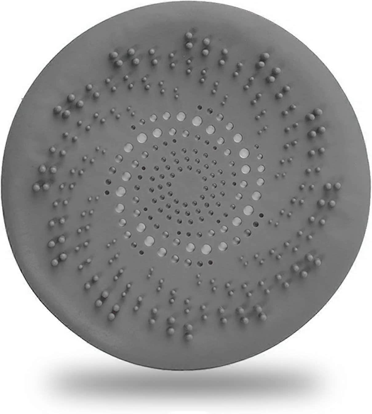 Shower Drain Covers, Silicone Hair Catcher, Silicone Bath Filter Tube Drain Hair Catcher Filter Stopper with Suction Cup, for Kitchen Bathtub and Bath