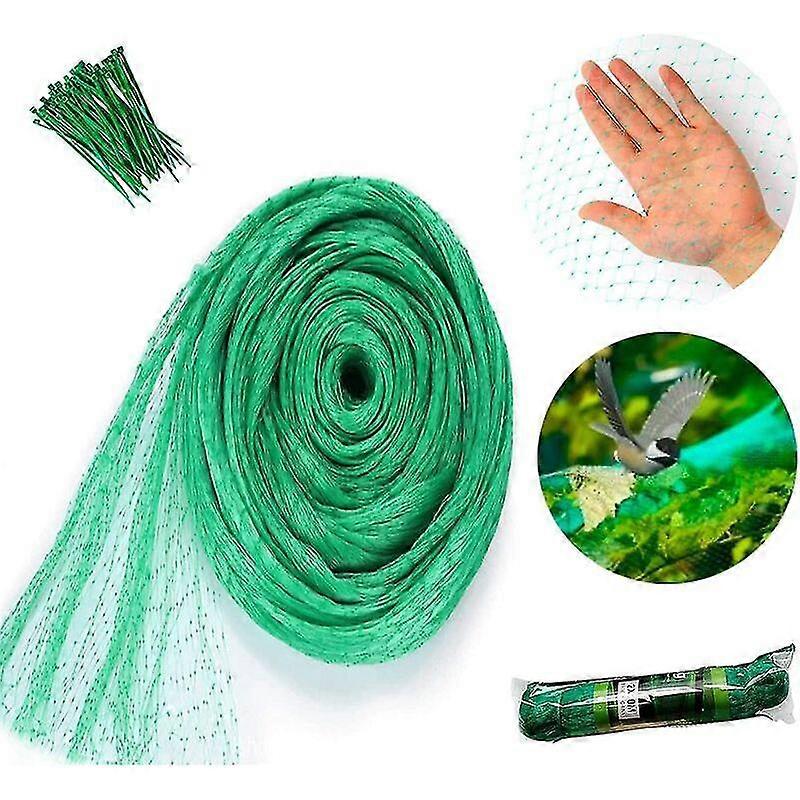 Protective Netting 4 X 6m Anti-bird Netting For Fruit Trees Fence And Animals Netting For Vegetables Garden Netting For Trees And Flowerbeds Elastic