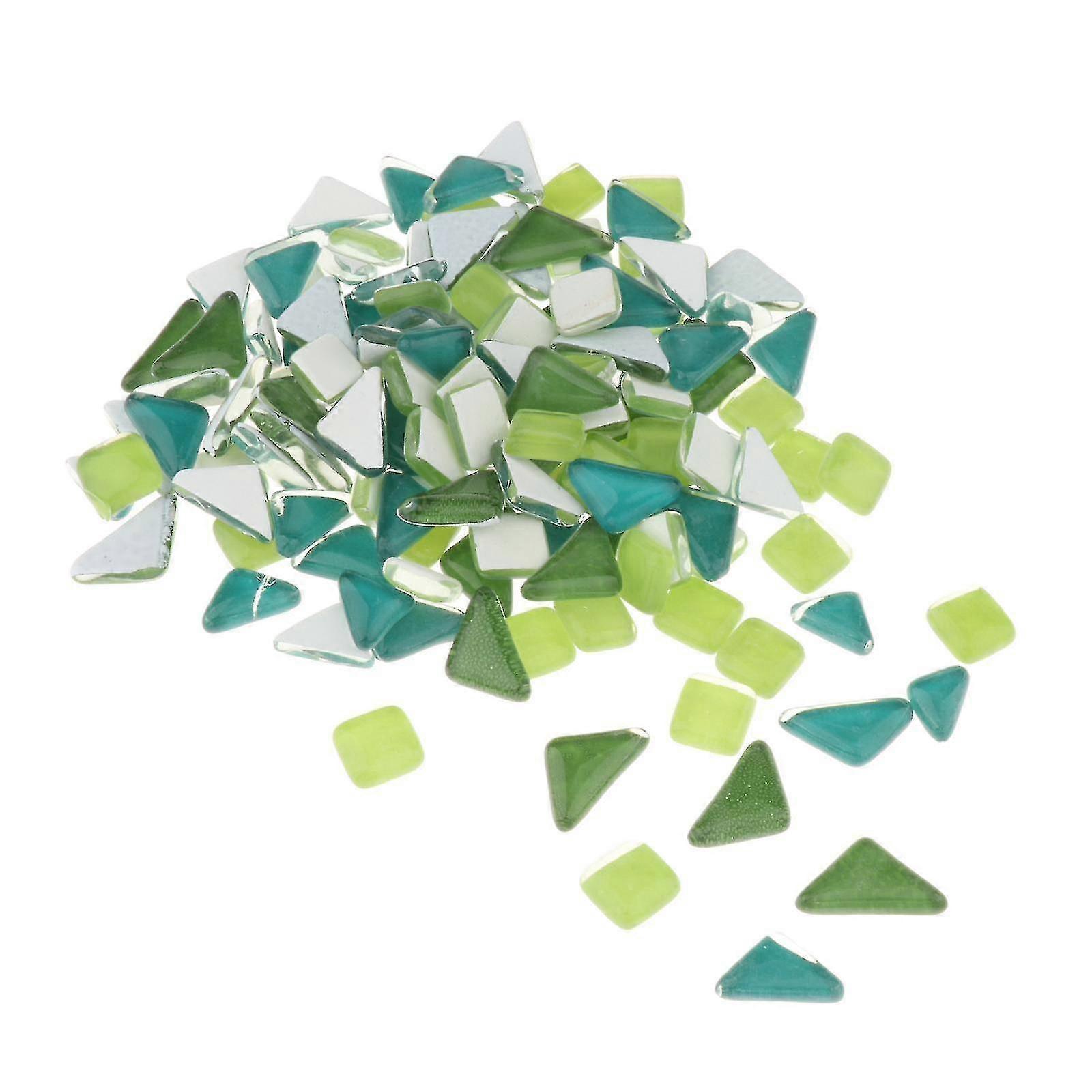 Bright Mosaic Tiles Assorted Craft Glass Pieces Stones