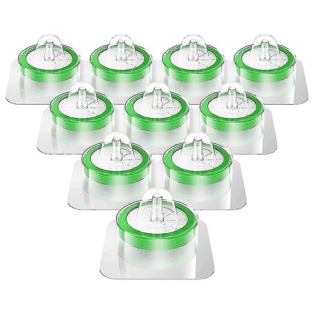 Sterile Syringe Filter Pes 10 Pack, 0.22um Pore Size, 33mm Membrane Diameter, Hydrophilic Filtratio