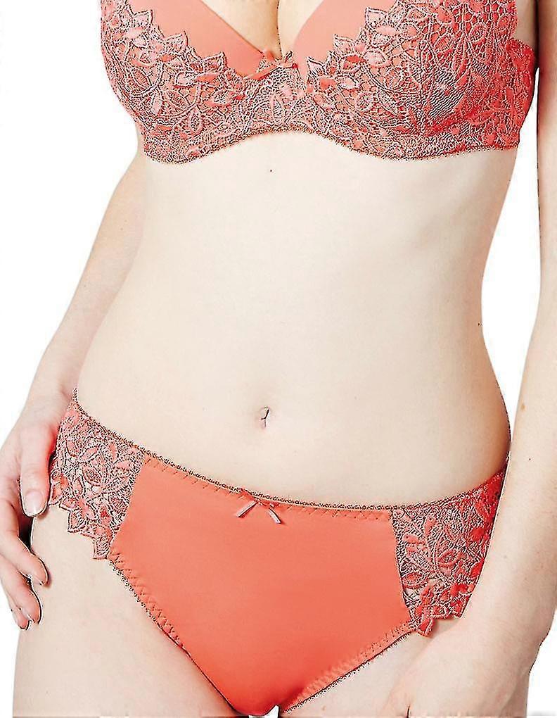 11010-E Women'S Adrienne Coral Lace Brief
