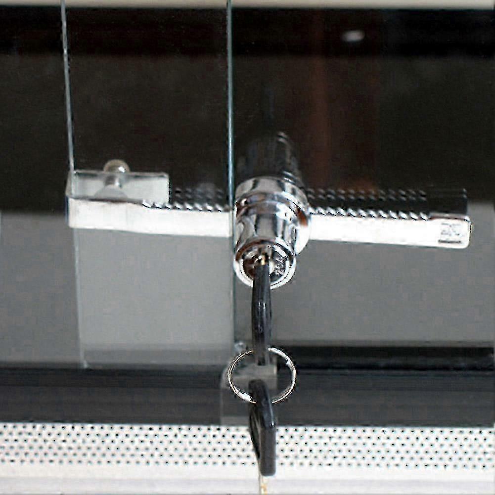 Sliding Glass Door Lock Display Cabinet Snake Vivarium Reptile U5t8