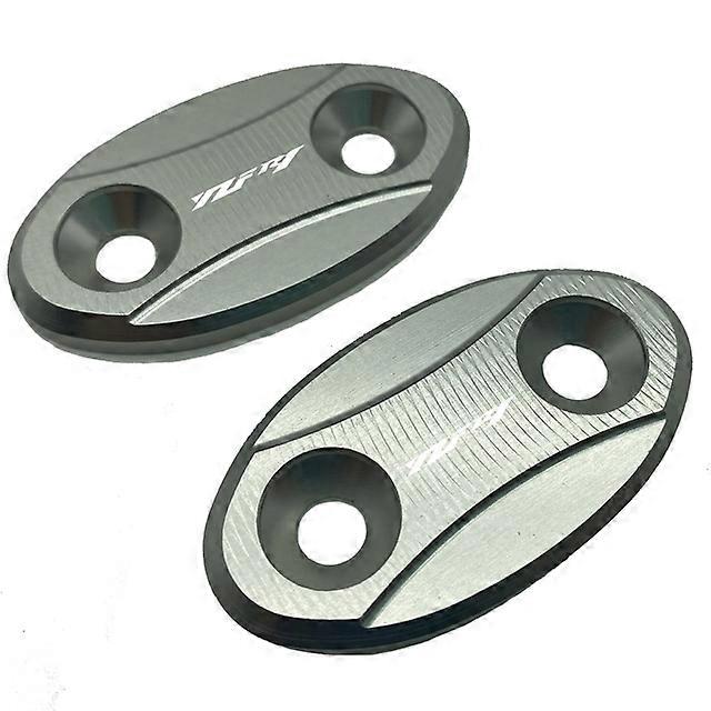QX For YAMAHA YZF R1 2007 2008 2009 2010 2011 2012 2013 2014 Motorcycle Mirror Hole Cover Windscreen Driven Mirror Eliminators Cap