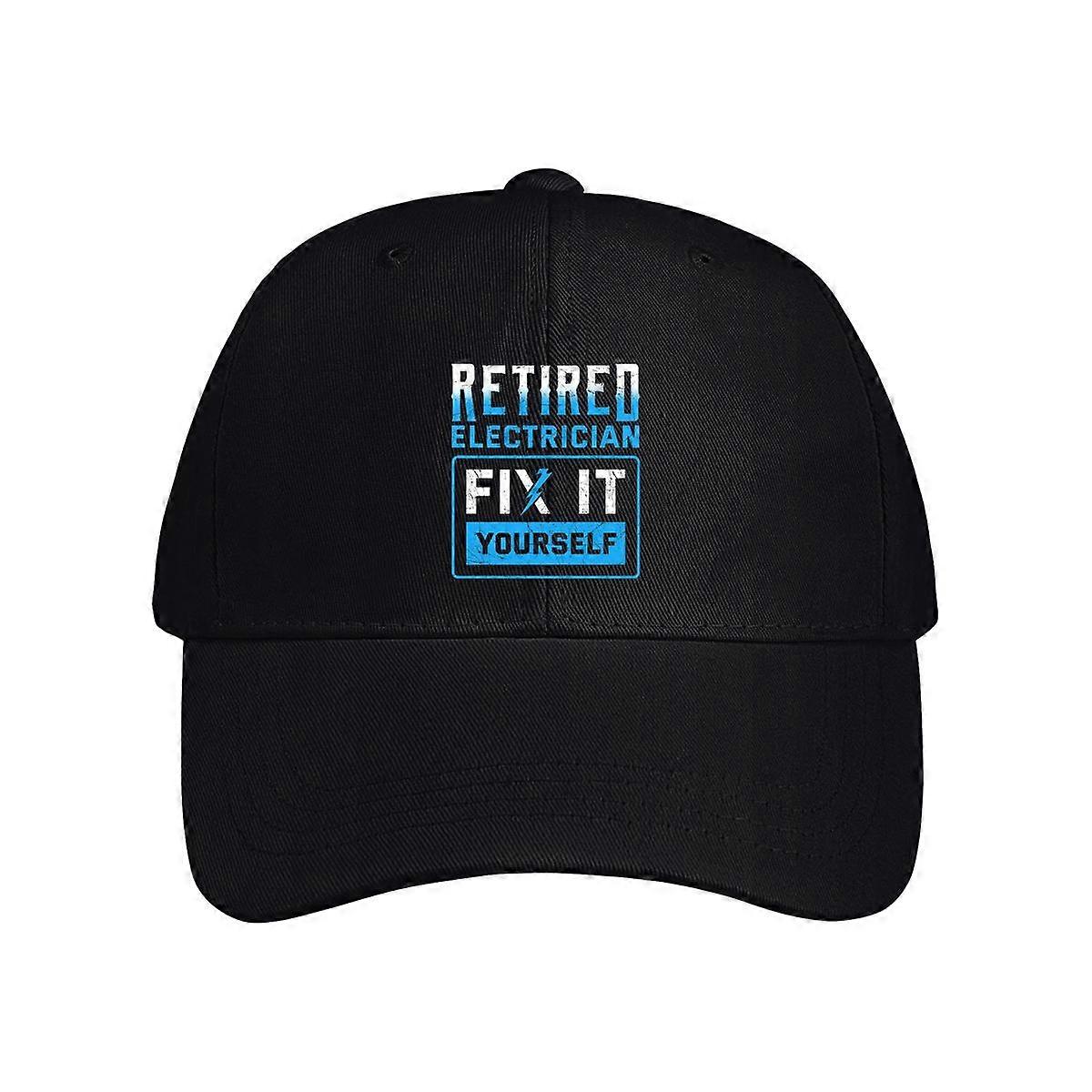 Retired Electrician Fix It Yourself Baseball Cap