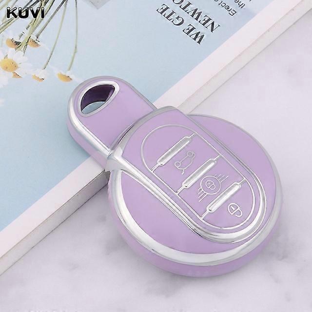 Car Interior TPU Car Key Case Cover For BMW MINI COOPER S ONE JCW F54 F55 F56 F57 F60 CLUBMAN COUNTRYMAN Remote Fob Holder Shell KeychainVehicle Decor