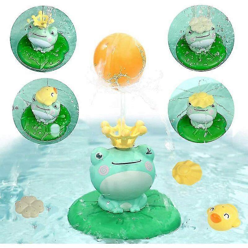Bath Toys, Frog Floating Toy, Fountain Toys There Are Four Spray Methods, Floating Toys Suitable For 1 2 3 Year Old Babies, Children's Gifts
